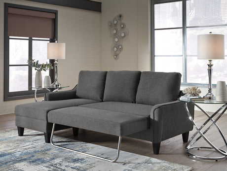 JERICO Gray 84" Wide Sectional Sleeper