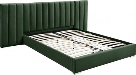 JESIQUE Green Velvet Bed