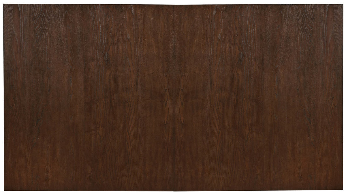 JILIAN Dark Brown 7 Piece Dining Room Set