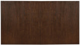 JILIAN Dark Brown 9 Piece Dining Room Set with Arm Chairs