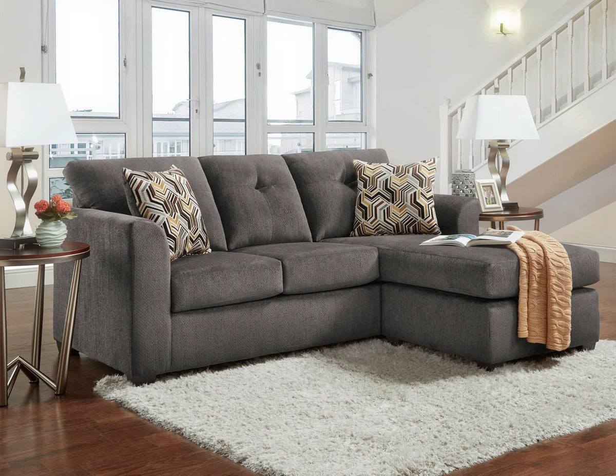 JORDANA Gray Sectional