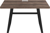 JUNE Gray 48" Wide Desk