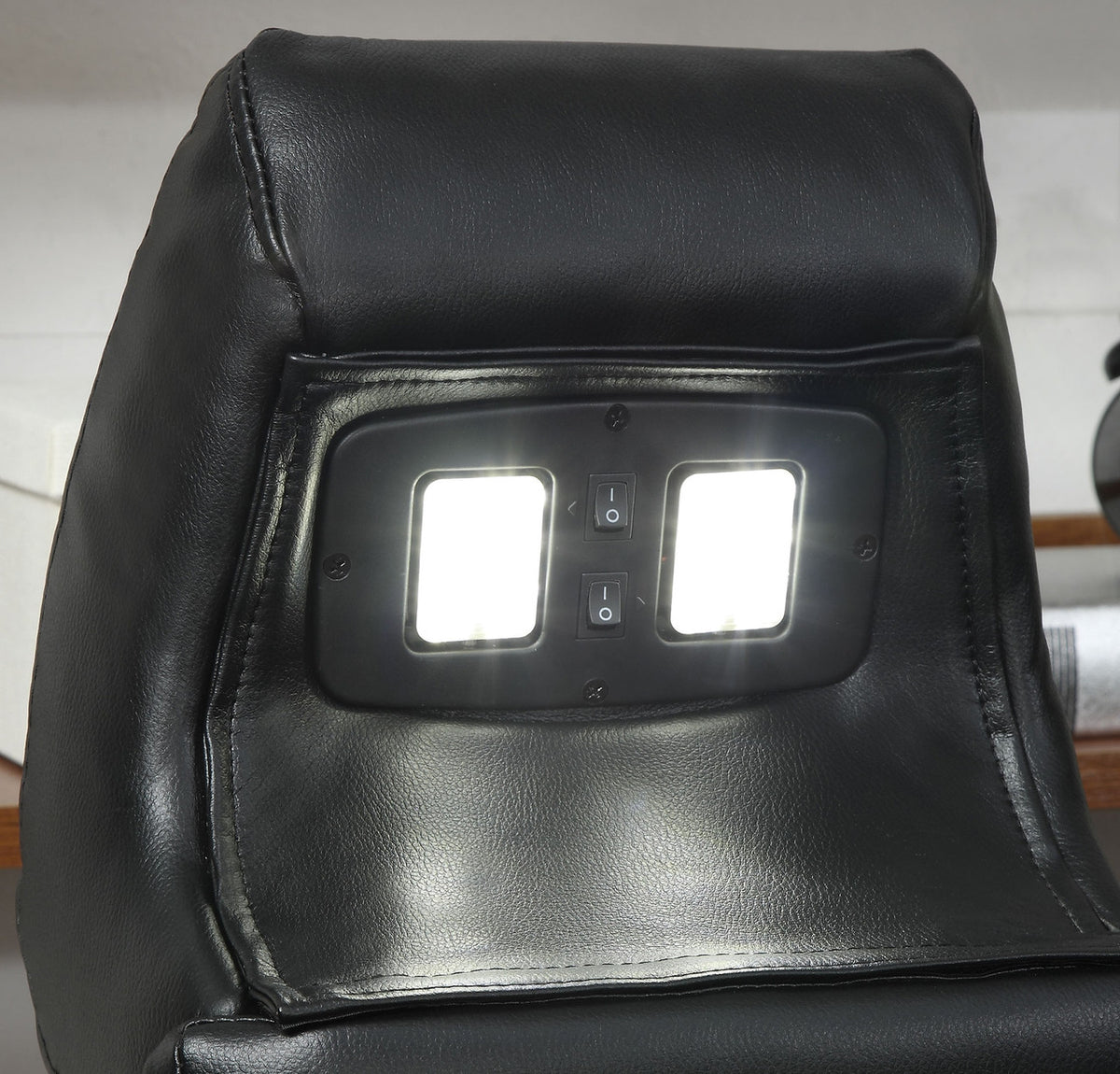 Lighted Headrest