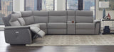 JAMIE Gray Powered Reclining Sectional
