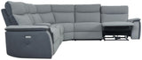 JAMIE Gray Powered Reclining Sectional