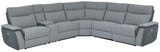 JAMIE Gray Powered Reclining Sectional