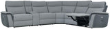 JAMIE Gray Powered Reclining Sectional