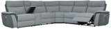 JAMIE Gray Powered Reclining Sectional