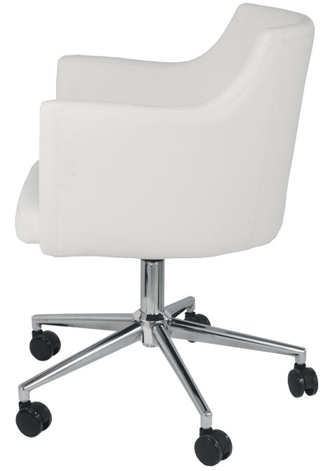 JANE White 24" Wide Desk Chair *CLEARANCE