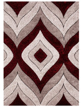 JANIE Wine 5' x 7' Area Rug