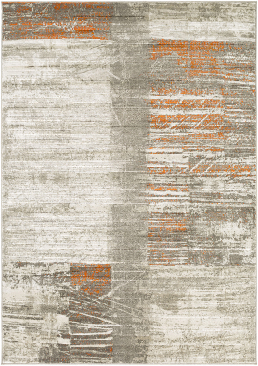 JASONN Gray 5' x 8' Rug
