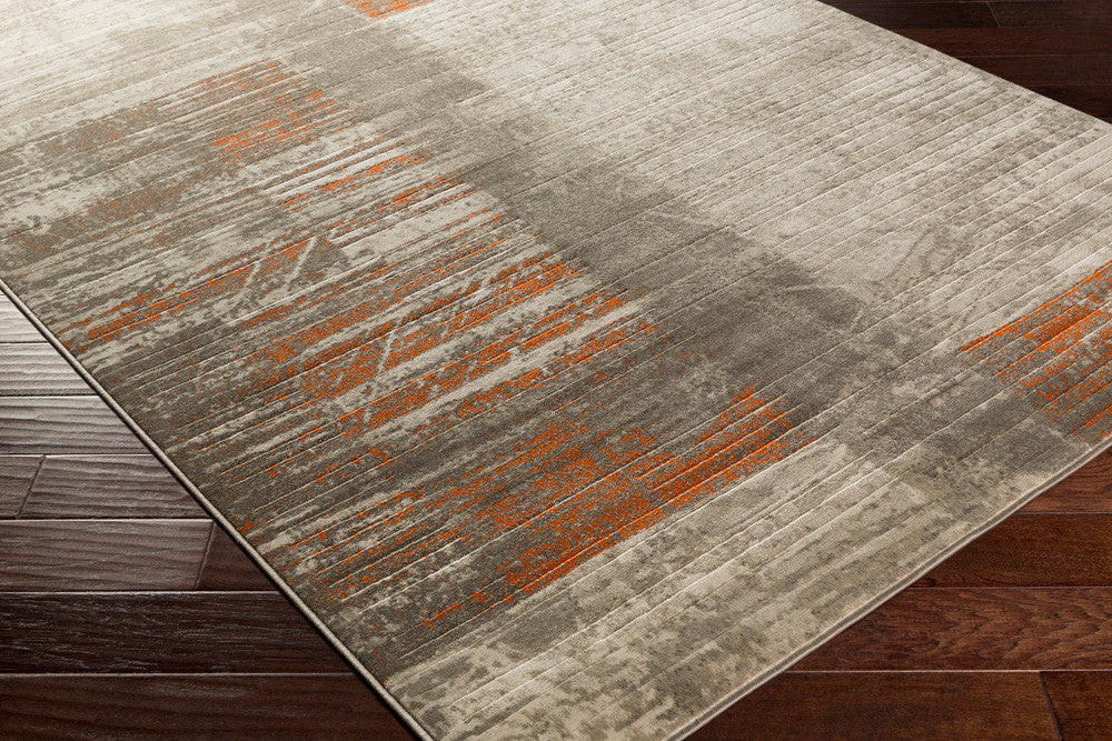 JASONN Gray 5' x 8' Rug
