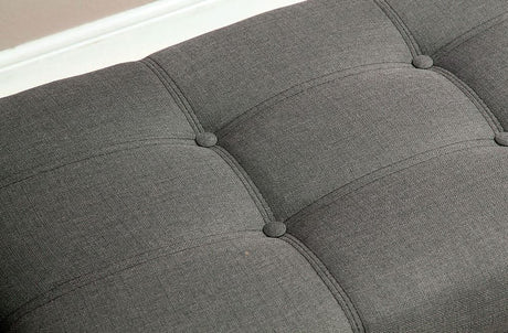 JESSICA Gray Storage Bench