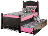JOCELYN Poster Bed with Trundle