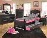 JOCELYN Poster Bed with Trundle