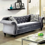 YULIETTE Gray Sofa & Loveseat