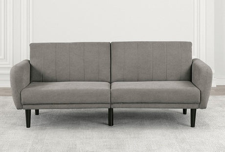 KADE Gray 81" Wide Adjustable Sofa Bed with USB
