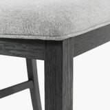 KALVEN Black & Gray 3 Piece Drop-Leaf Dining Set