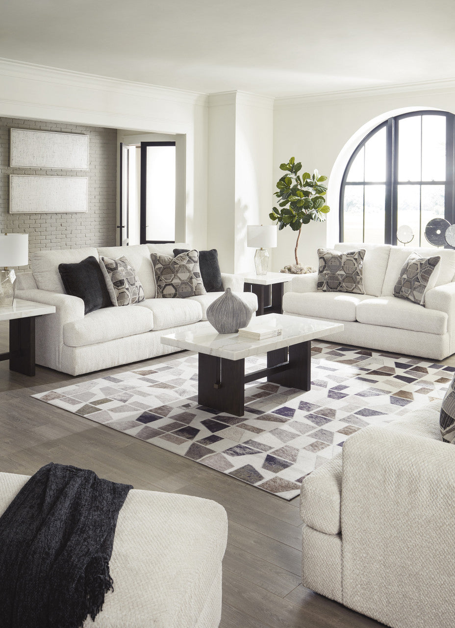 KARINNE Neutral Sofa & Loveseat