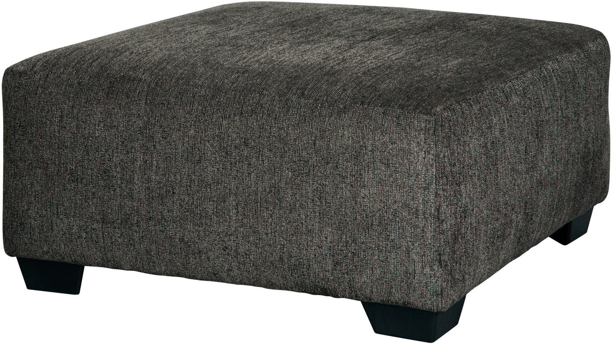 KAVANA Gray 39" Wide Oversized Ottoman