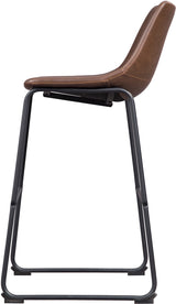 KAYCE Brown 19" Wide Barstool
