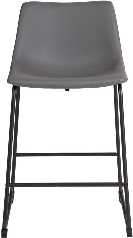 KAYCE Gray 19" Wide Barstool