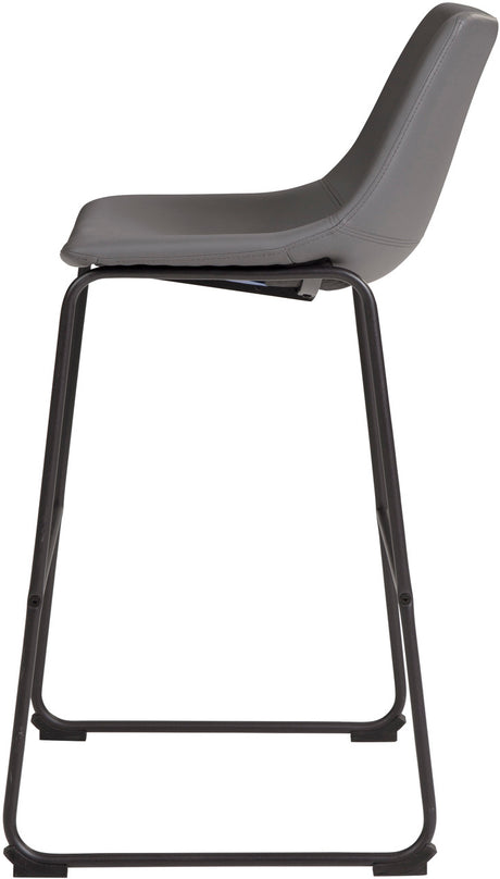 KAYCE Gray 19" Wide Barstool