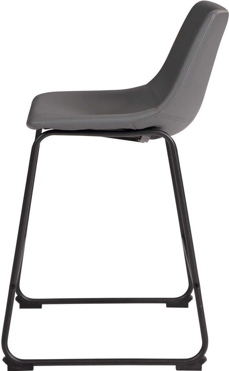 KAYCE Gray 19" Wide Counter Stool