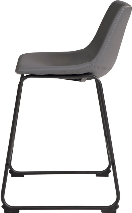 KAYCE Gray 19" Wide Counter Stool