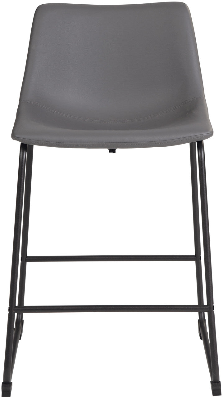 KAYCE Gray 19" Wide Counter Stool