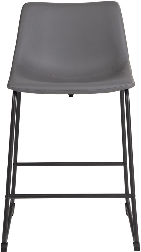 KAYCE Gray 19" Wide Counter Stool