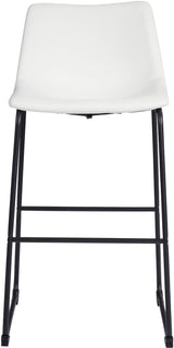 KAYCE White 19" Wide Barstool