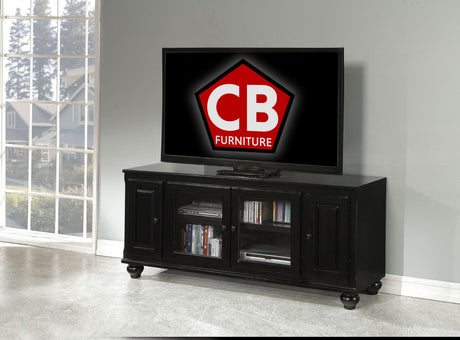 KENELM Black 58" Wide Entertainment Center