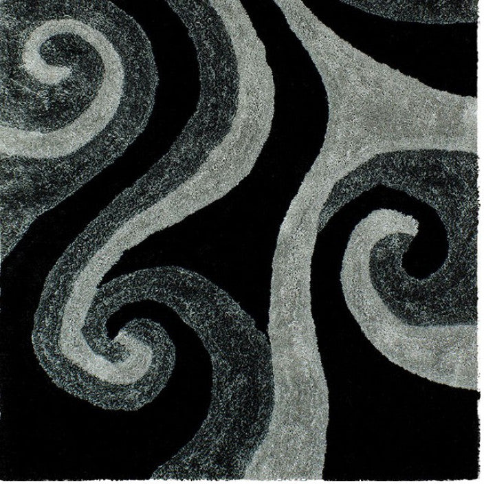 KENIA Black 5' x 7' Rug