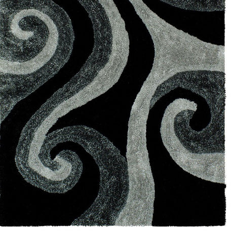 KENIA Black 5' x 7' Rug
