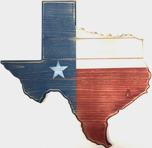 KERRVILLE 18" Wide Texas Wall Art
