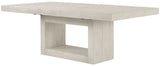 KEYBAY Distressed Greige 88" Wide x 44" Depth Dining Table