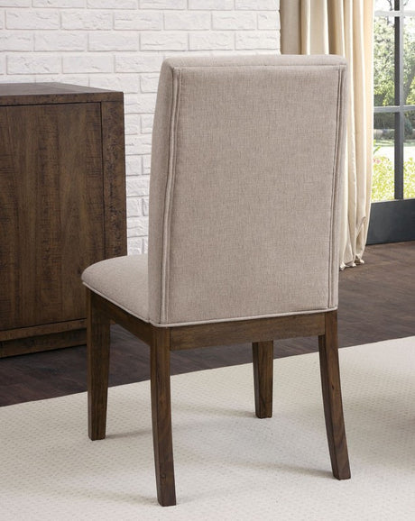 KEYBAY Distressed Toffee 20" Wide Chair