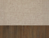 KEYBAY Distressed Toffee 9 Piece Dining Set