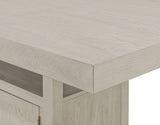 KEYBAY Distressed Greige 9 Piece Counter Height Set