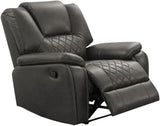 KEYWEST Gray 39" Wide Recliner