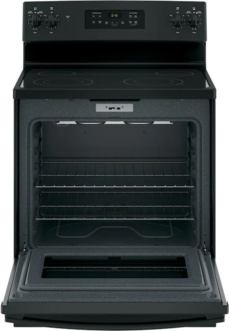 KEZNA E21 Black 30" Wide Electric Range