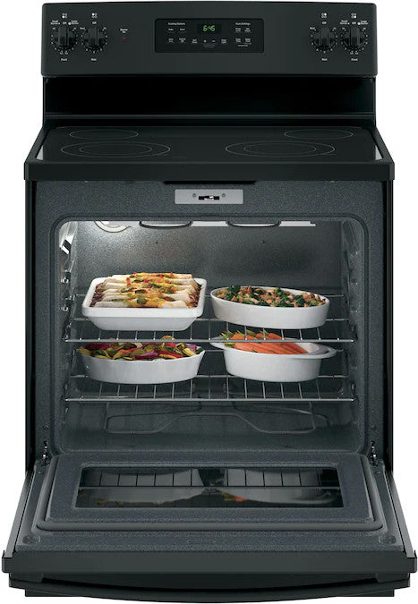 KEZNA E21 Black 30" Wide Electric Range