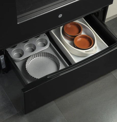 KEZNA E21 Black 30" Wide Electric Range