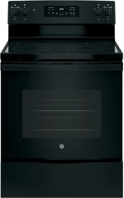 KEZNA E21 Black 30" Wide Electric Range