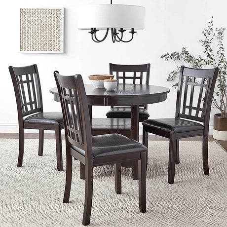 KILEEN Dark Brown 19" Wide Dining Chair