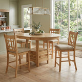 KILEEN Natural Counter Height Set