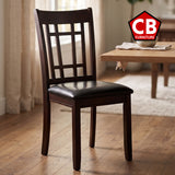 KILEEN Dark Brown 7 Piece Dining Set