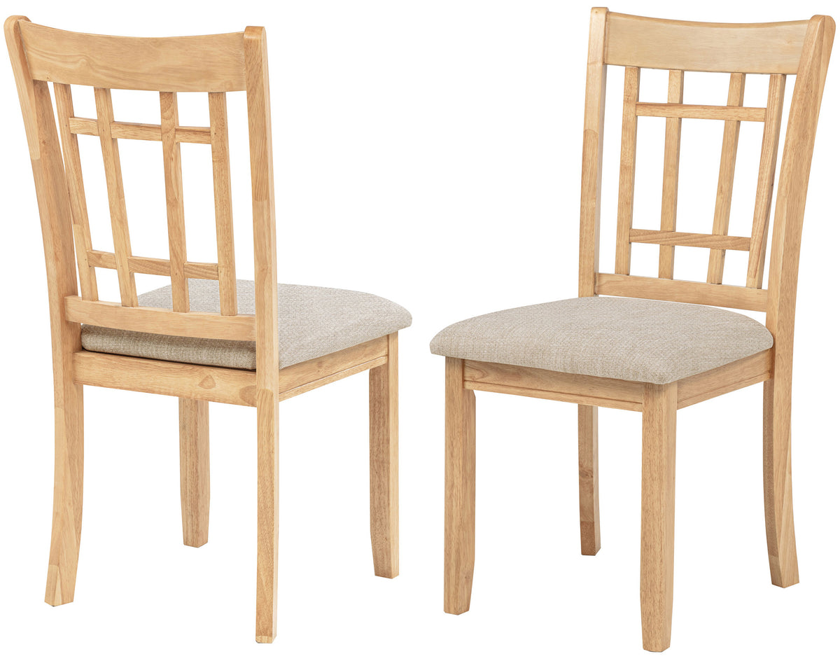KILEEN Natural 19" Wide Dining Chair