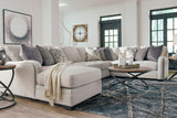KLIPTON Beige 127" Wide Sectional